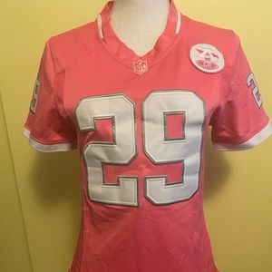 Kansas City Chiefs Eric Berry Women’s Jersey Pink